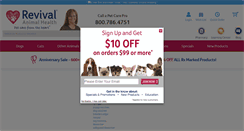 Desktop Screenshot of pet-healthcare.revivalanimal.com